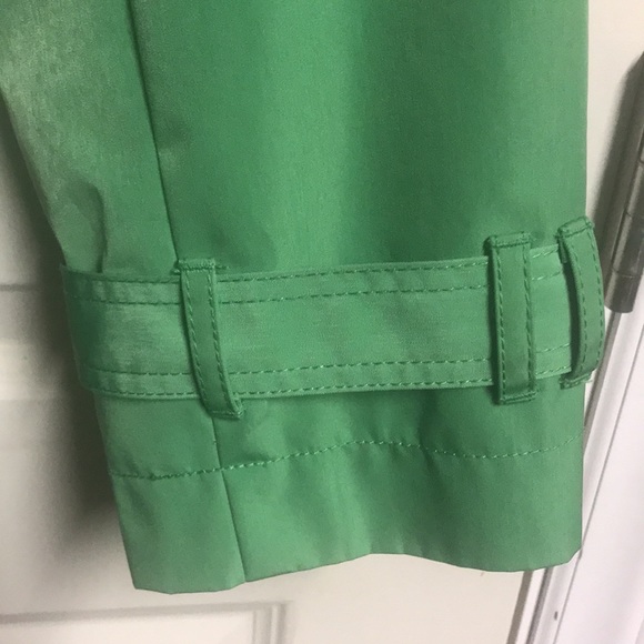 Beautiful green 😄Relativity😃trench coat size large for women - Picture 8 of 16